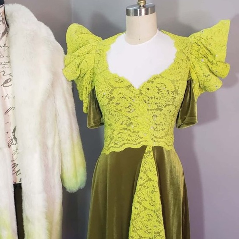Green Persephone Hadestown Cosplay (NO COAT)